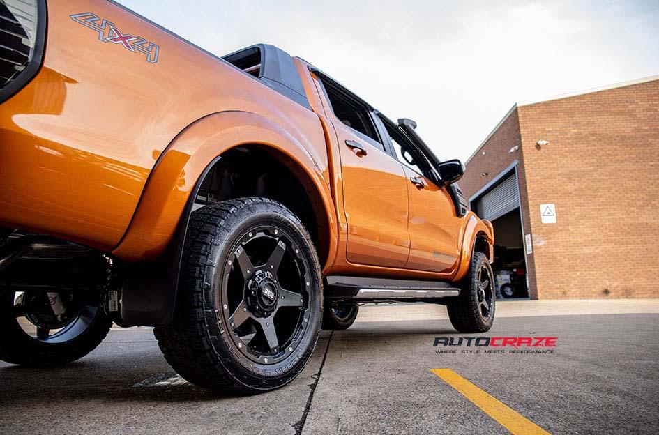 FORD RANGER GD04 MATTE BLACK